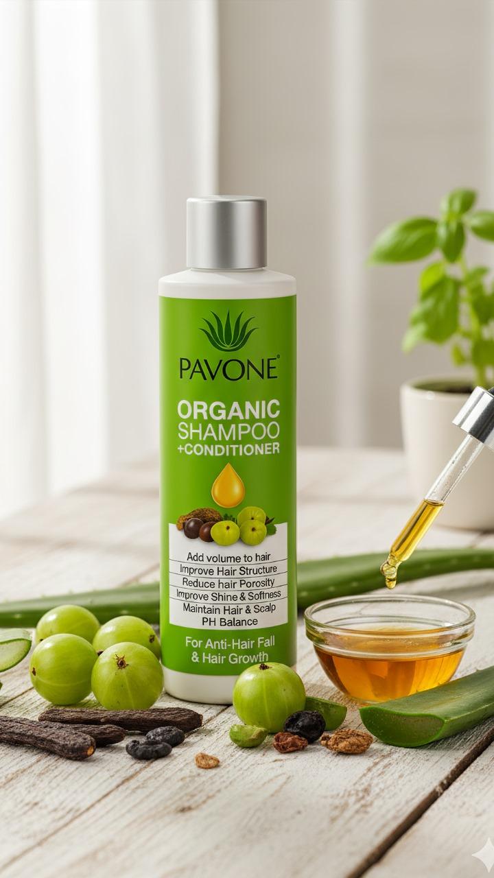 Organic Shampoo + Conditioner